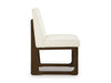 Darimore Dining Chair;Off White/Brown