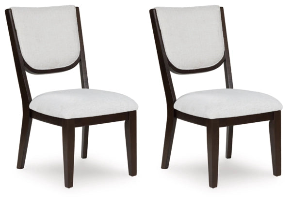 Breckington Rect Dining Room Extendable Table Set;Dark Brown
