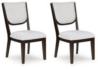 Breckington Rect Dining Room Extendable Table Set;Dark Brown