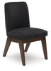 Kendamor Dining Chair; Dark Brown