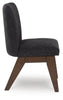 Kendamor Dining Chair; Dark Brown