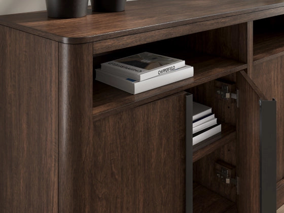 Kendamor Dining Server;Dark Brown