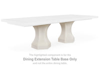 Jorlaina Dining Extension Table;Light Grayish Brown