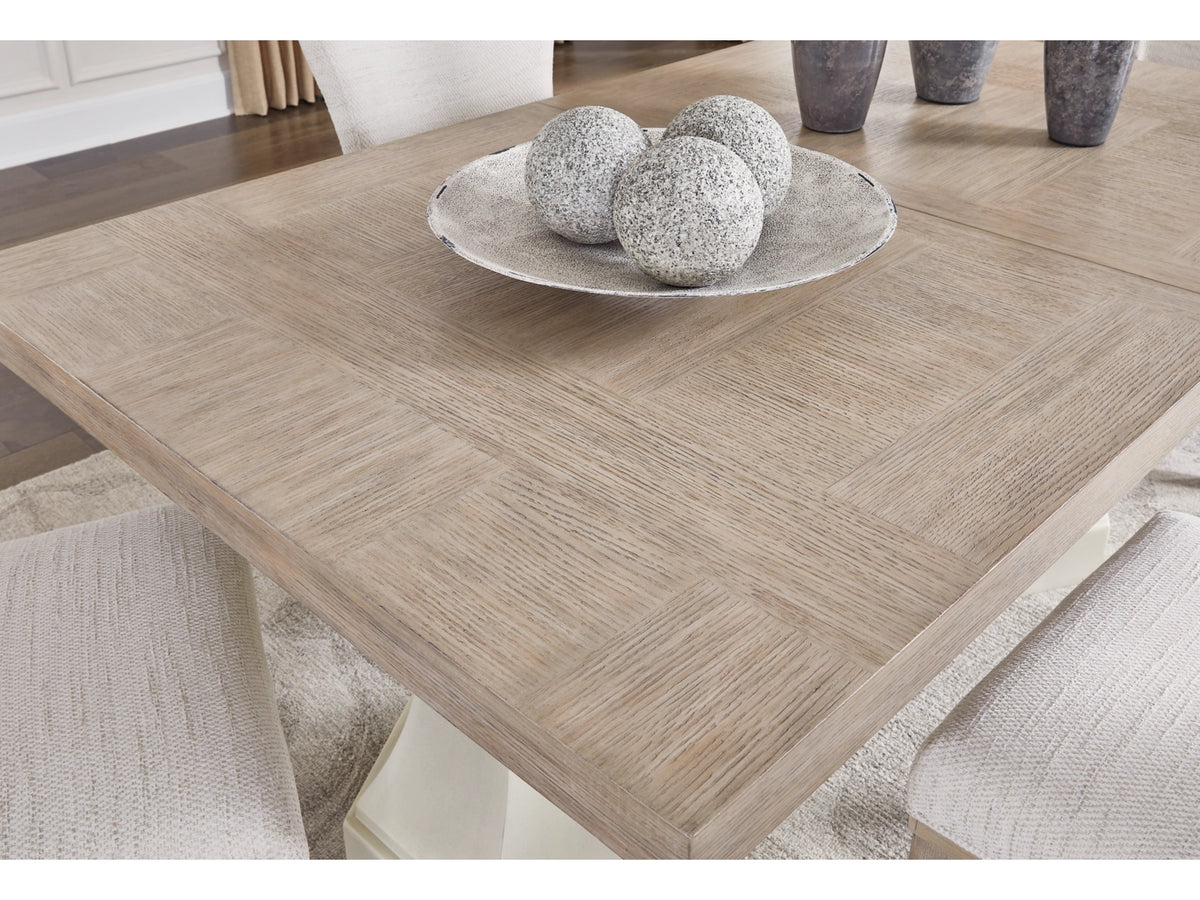 Jorlaina Dining Extension Table;Light Grayish Brown
