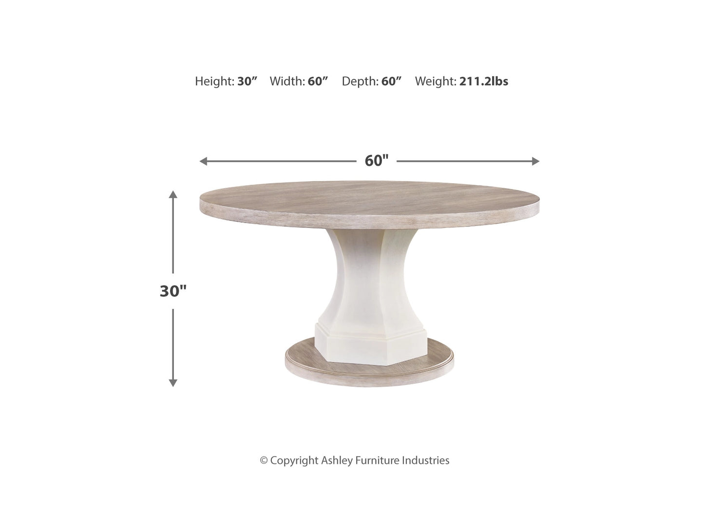 Jorlaina Dining Table