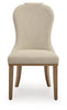 Jorlaina Dining Chair;Gray