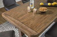 Cabalynn RECT Dining Room Counter Table; Light Brown
