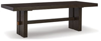 Burkhaus Dining Extension Table - Ashley Furniture - Brunei
