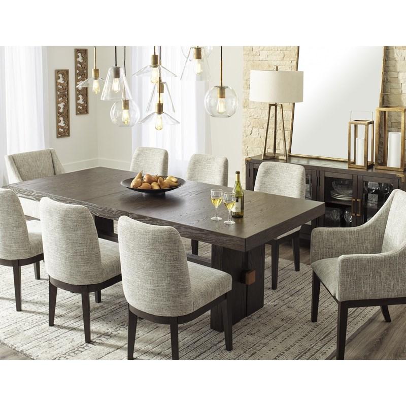 Burkhaus Dining Extension Table Set - Ashley Furniture - Brunei