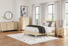 Cabinella Bedroom Set;Tan