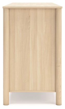 Cabinella Six Drawer Dresser;Tan