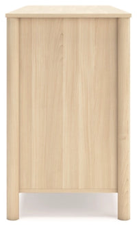 Cabinella Six Drawer Dresser;Tan