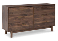 Calverson Queen Platform Bed with Dresser, Chest and Nightstand