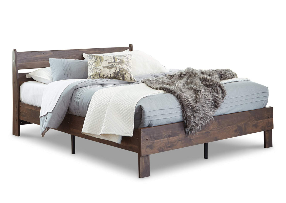 Calverson Queen Platform Bed with Dresser, Chest and Nightstand