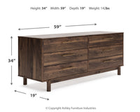 Calverson Dresser - Ashley Furniture - Brunei