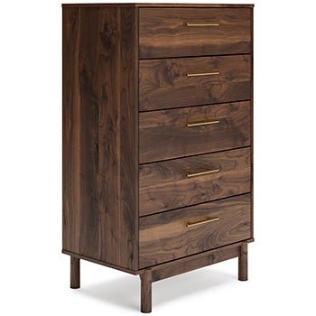 Calverson Queen Platform Bed with Dresser, Chest and Nightstand