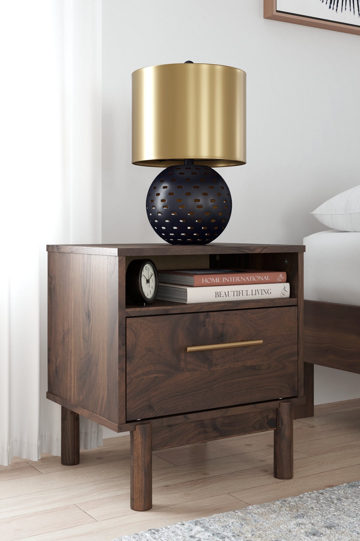 Calverson Nightstand - Ashley Furniture - Brunei