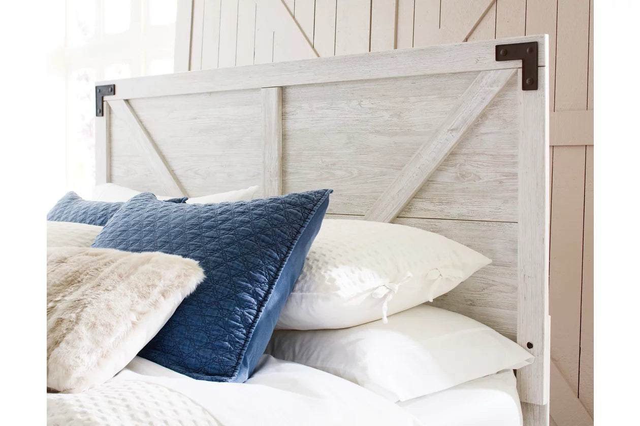Shawburn Queen Crossbuck Panel Platform Bed