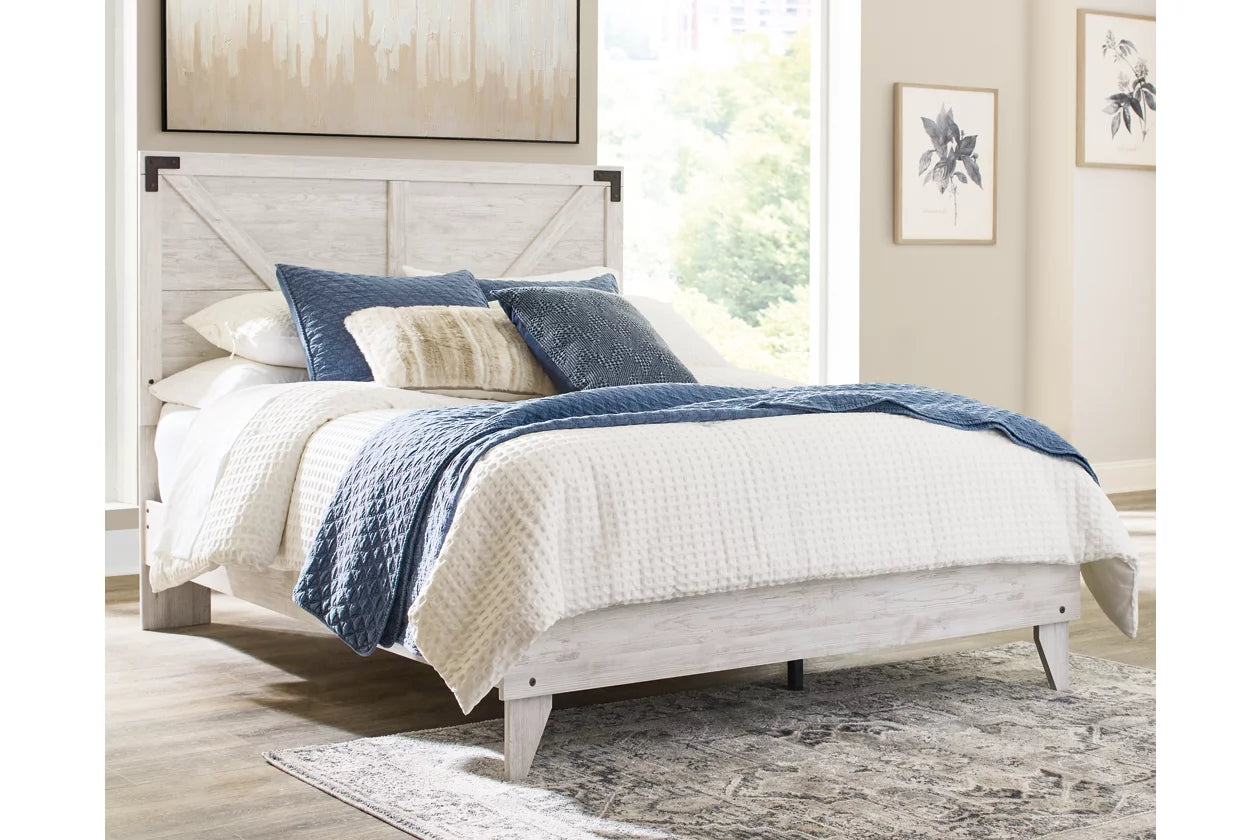 Shawburn Queen Crossbuck Panel Platform Bed