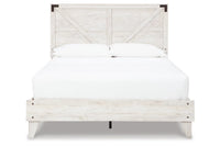 Shawburn Queen Crossbuck Panel Platform Bed