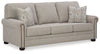 Gaelon Sofa & Loveseat;Pebble