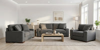 Norvaleen Sofa Set;Slate