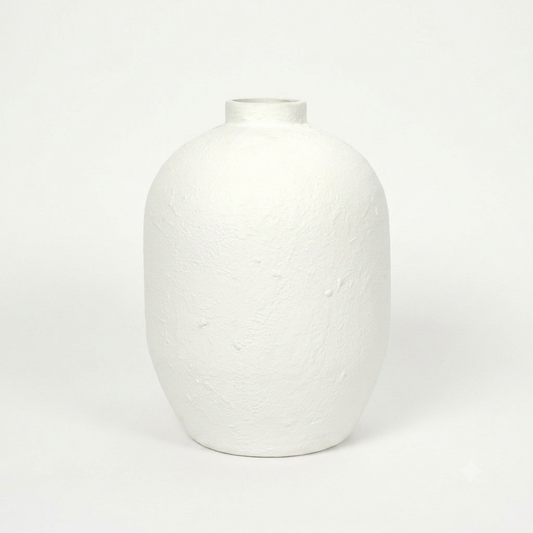 Vase(L);White