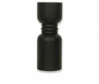 Candle Holder(L)-Candle Holder Set;Black