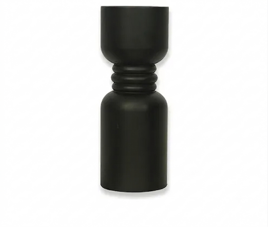 Candle Holder(L)-Candle Holder Set;Black