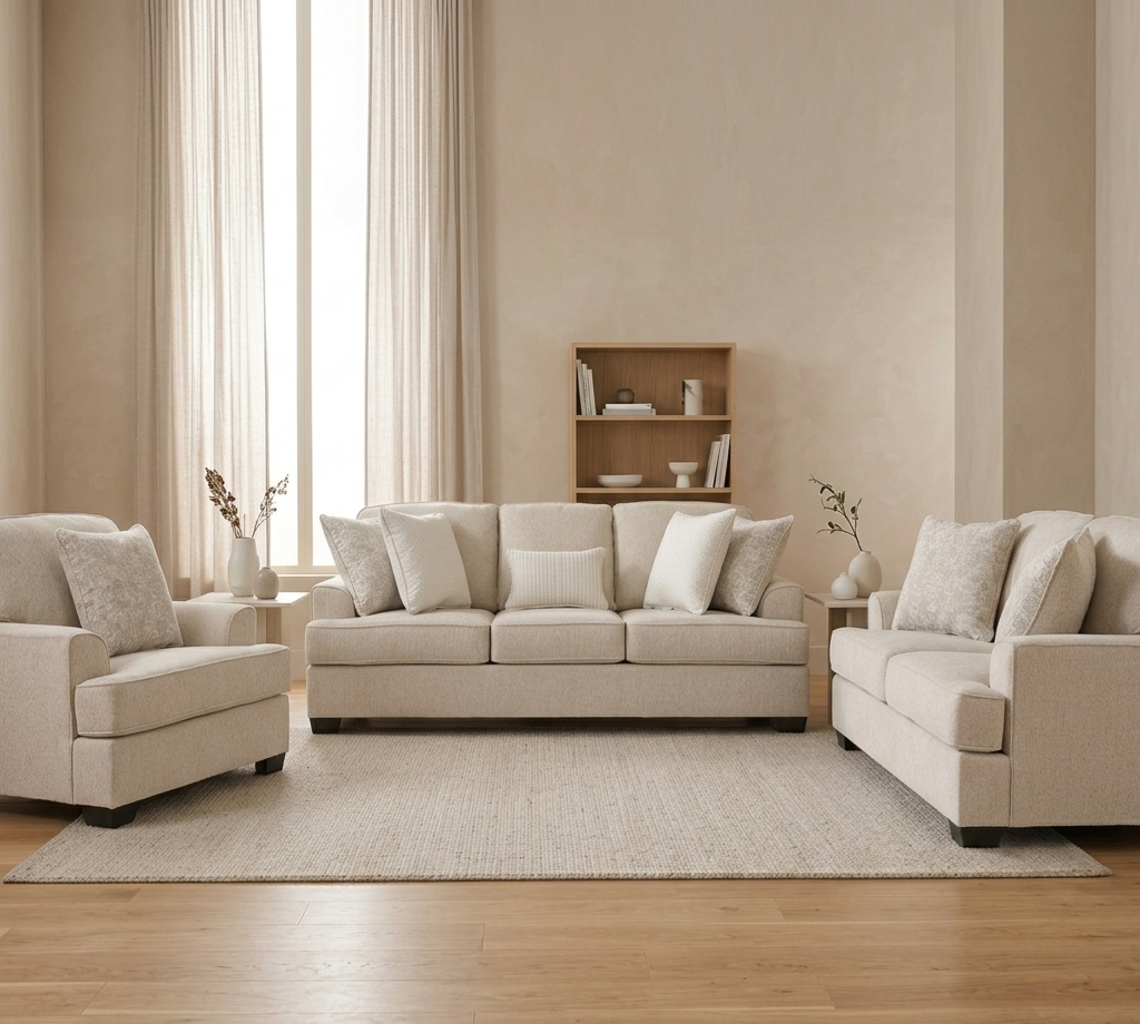Heartcort Extra Large sofa set;Linen