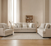 Heartcort Extra Large sofa set;Linen