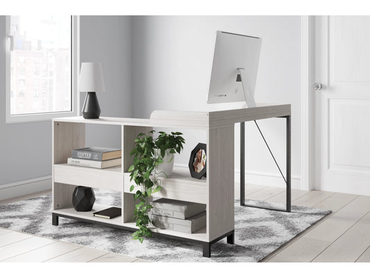 Bayflynn 27" L-Desk with 4 Shelves