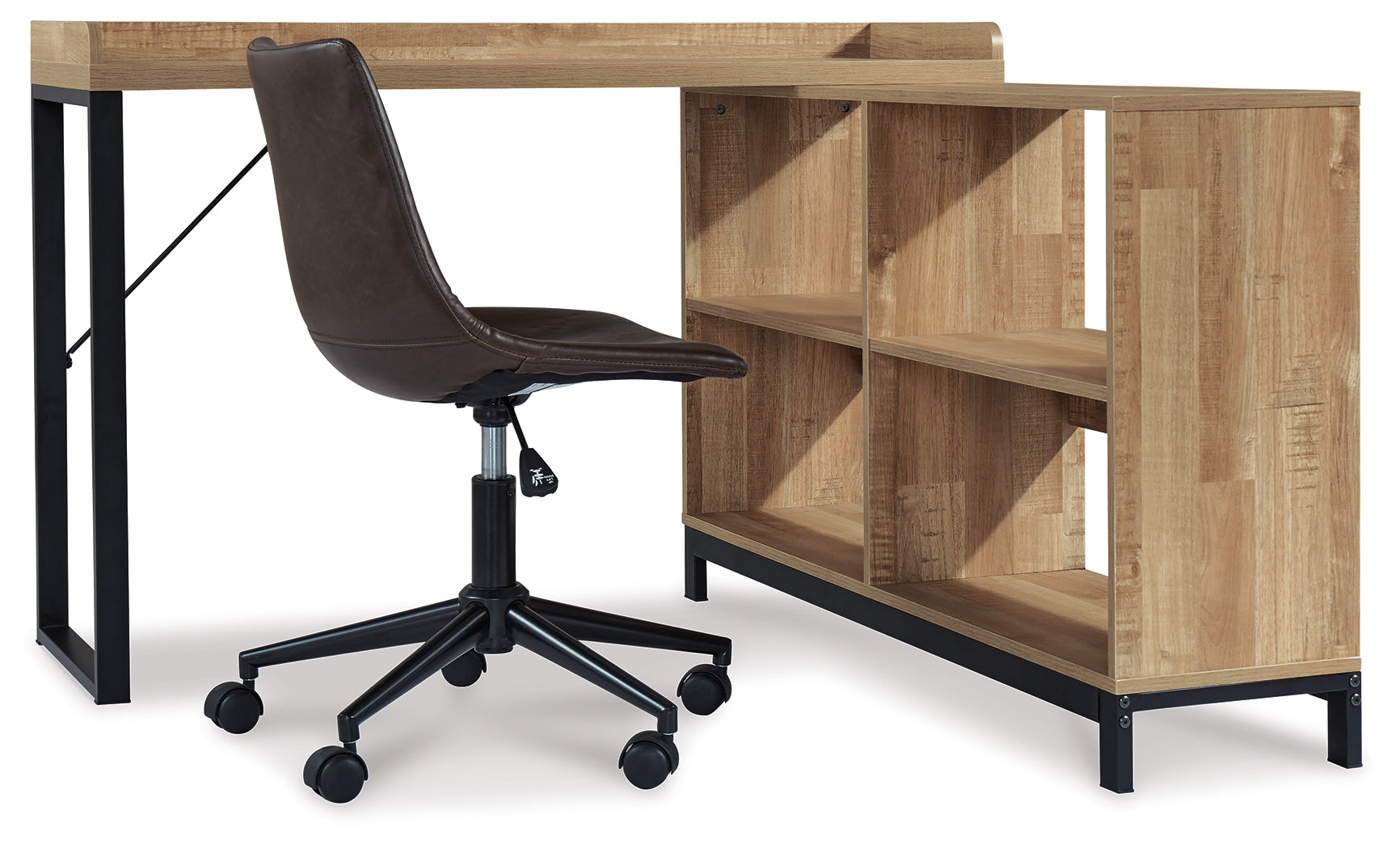Gerdanet Home Office L-Desk - Ashley Furniture - Brunei