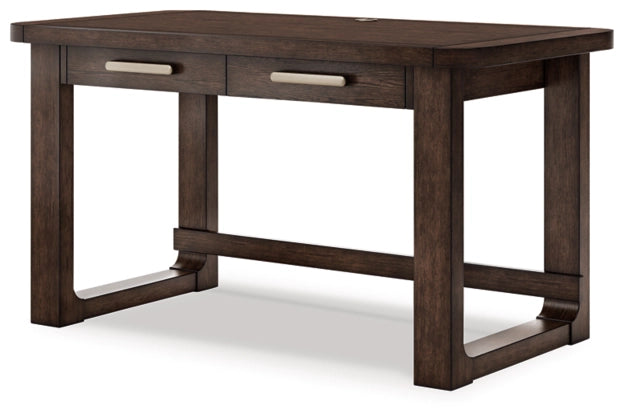 Breckington Home Office Desk; Darkbrown