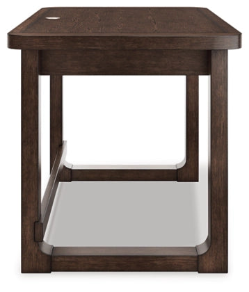Breckington Home Office Desk; Darkbrown