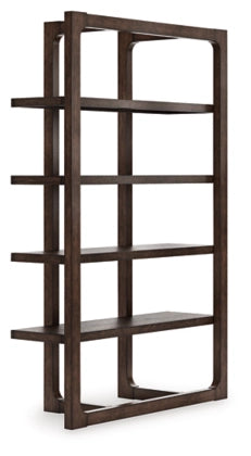 Breckington Bookcase; Dark Brown
