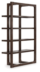 Breckington Bookcase; Dark Brown