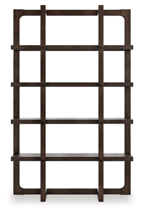 Breckington Bookcase; Dark Brown