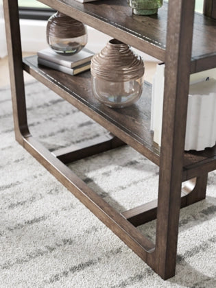 Breckington Bookcase; Dark Brown