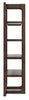 Breckington Bookcase; Dark Brown