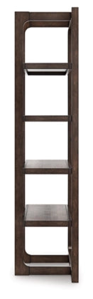 Breckington Bookcase; Dark Brown