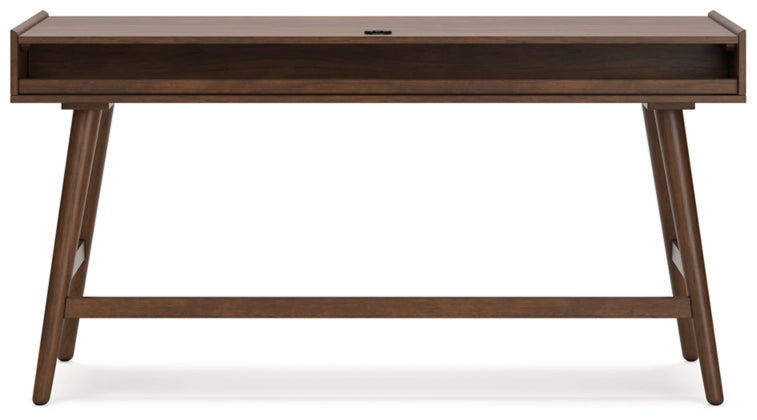 Lyncott Home Office Desk;Brown