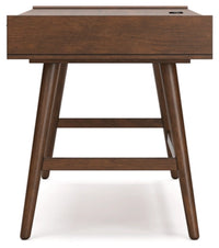 Lyncott Home Office Desk;Brown