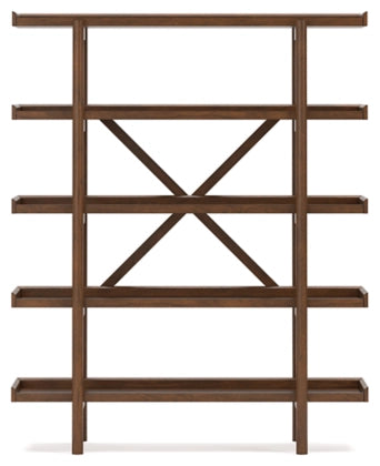 Lyncott Bookcase;Brown