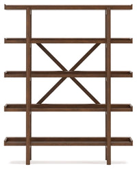 Lyncott Bookcase;Brown