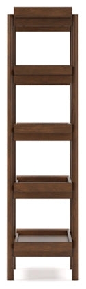 Lyncott Bookcase;Brown
