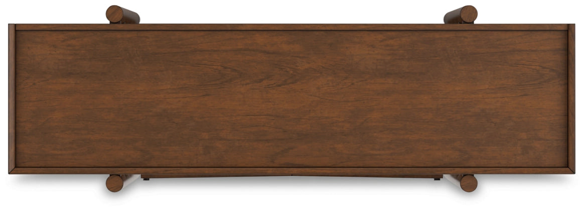Lyncott Bookcase;Brown