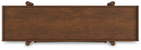 Lyncott Bookcase;Brown