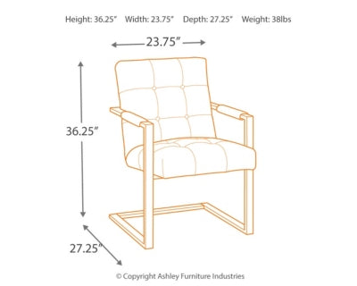 Starmore Home Office Desk Chair - Ashley Furniture - Brunei