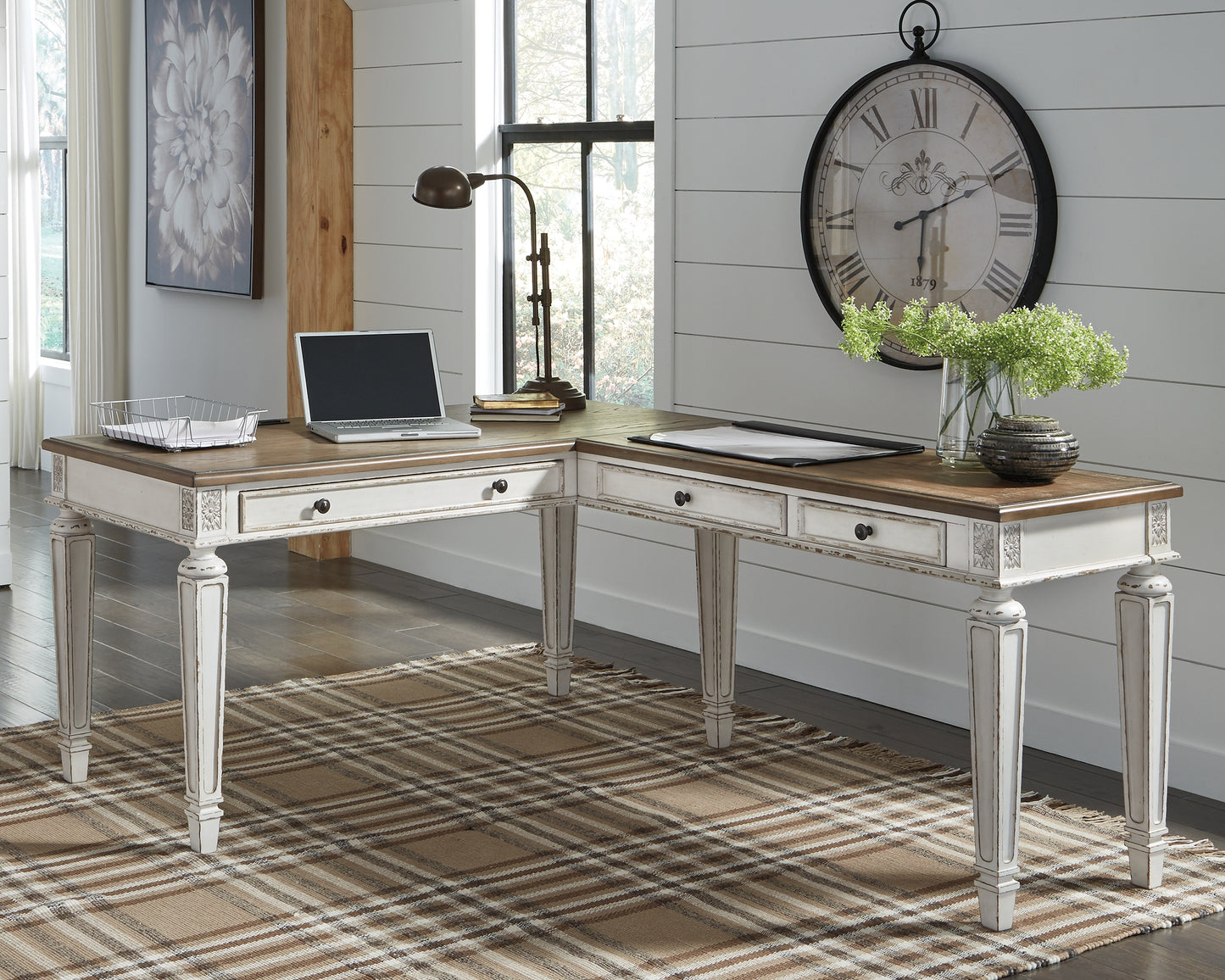 Realyn Home Office Desk Return - Ashley Furniture - Brunei